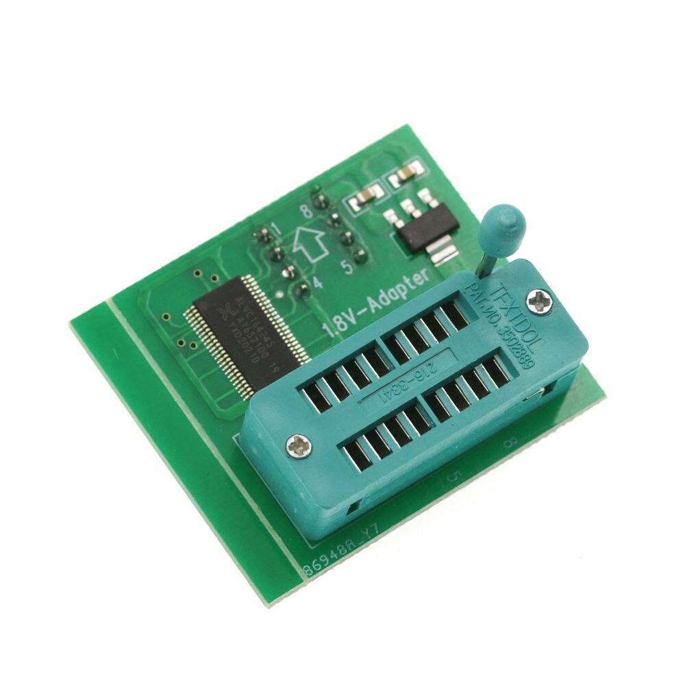 24 25 Series EEPROM Flash BIOS USB Programmer Module + SOIC8 SOP8 Test Clip + 1.8V adapter + SOIC8 adapter DIY KIT
