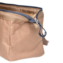 Tent Nail Storage Bag 1050D Oxford Cloth Large Capacity Multi-Pocket Zipper Handle Hanging Holes Camping Hiking Pegs Tools Bag