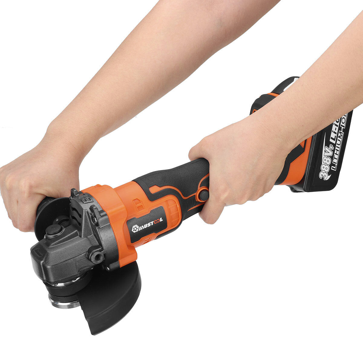 388VF 125mm 1600W 3 Gears Charging Indicator Light Brushless Angle Grinder