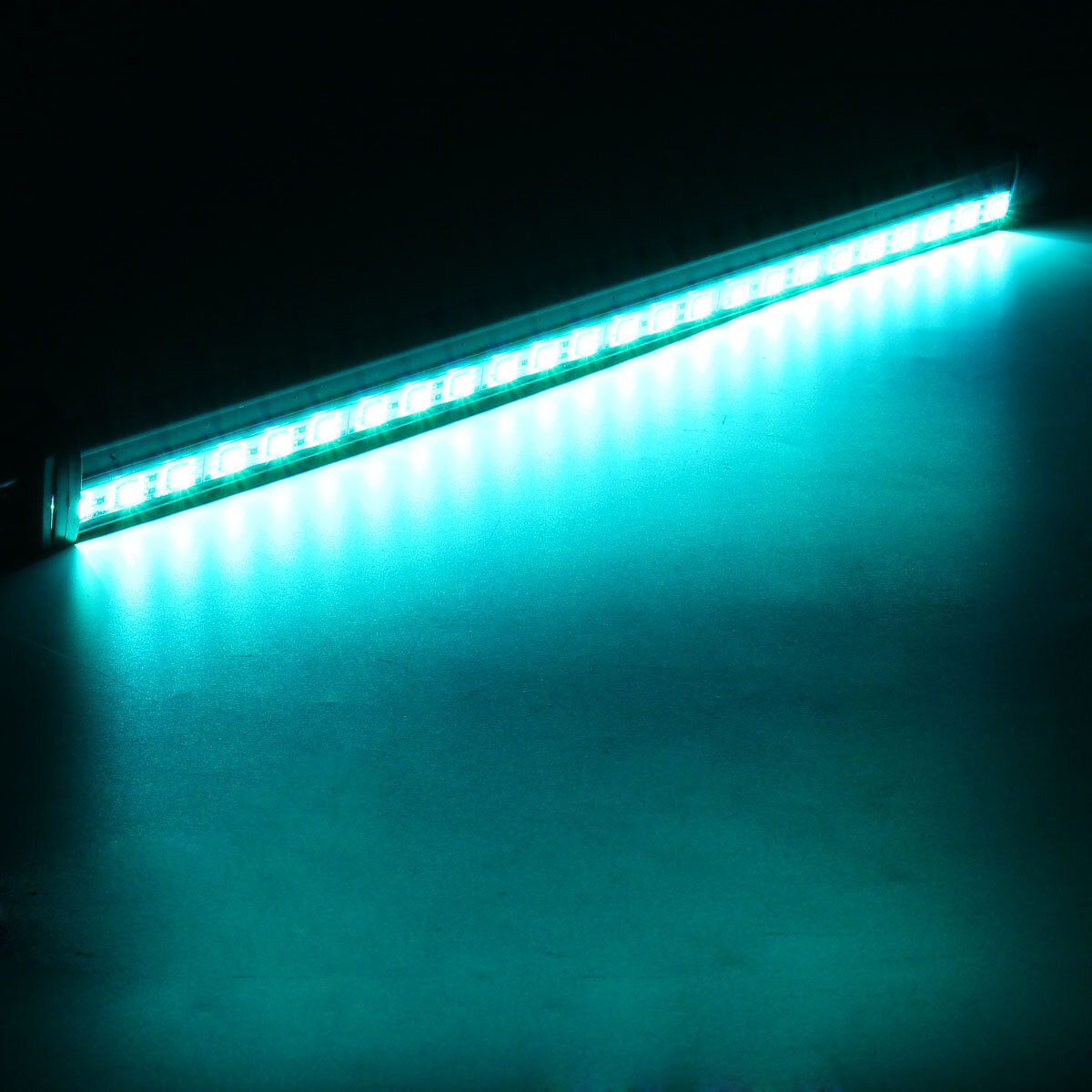 Remote control bubble light 44Keys White trachea 41CM 5050 6smd RGB 1.6W IP68 ABS Memory receiver AC110-240V turn DC12V