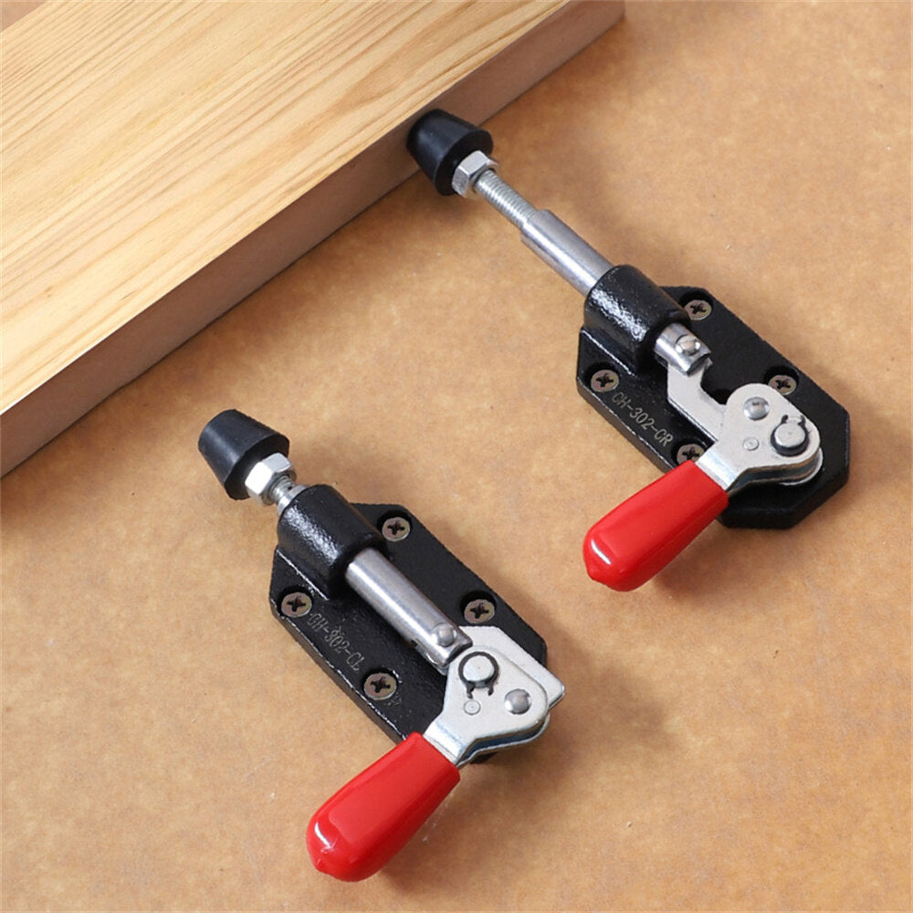 Quick-Release Push-Pull Toggle Clamp, 82kg Capacity, 180° Opening, M6X35 Spindle, 20mm Stroke, Left/Right Options