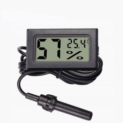 Mini Electronic Hygrometer For Indoor Temperature Humidity Detecting LCD Display