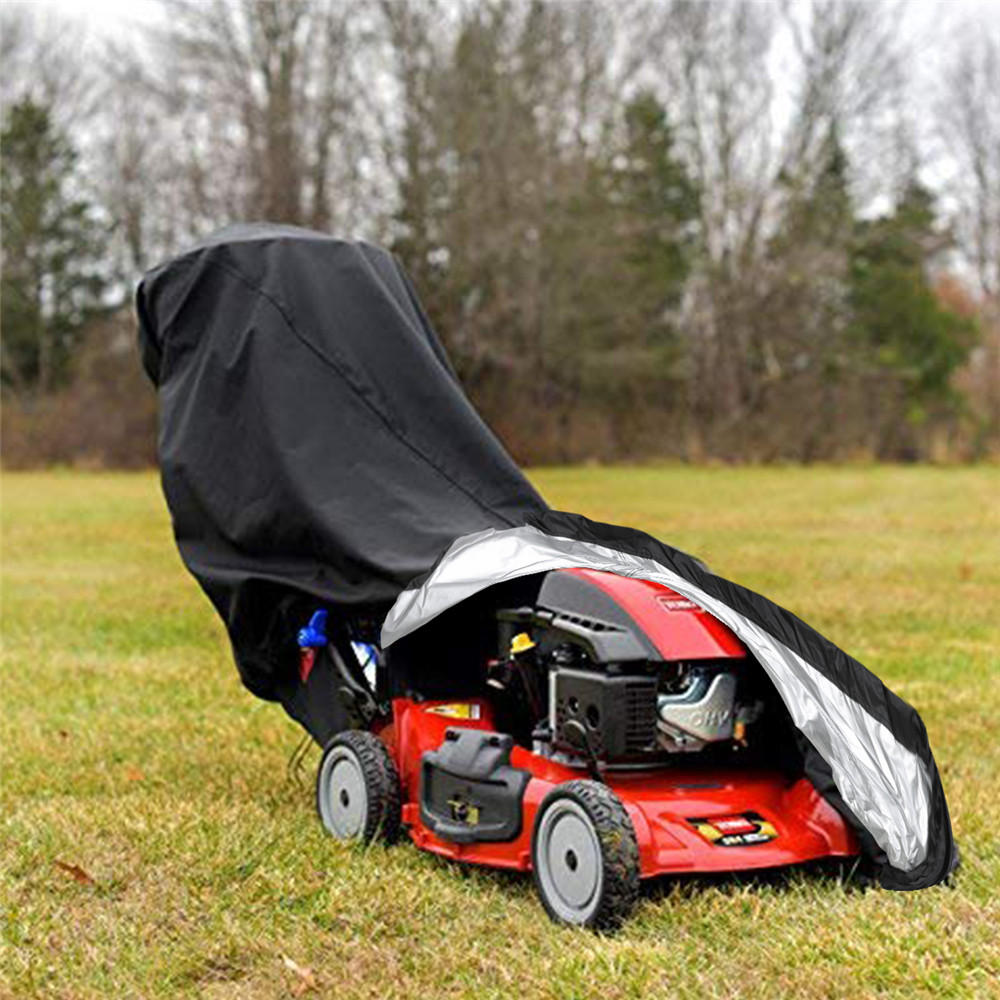 Lawn Mower Cover Waterproof Dustproof Lawnmower Cover