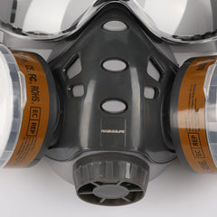 Respiratory Face Cover Mask Reusable Glasses Goggle with Ear Plugs Filters for Dust Protection Polishing