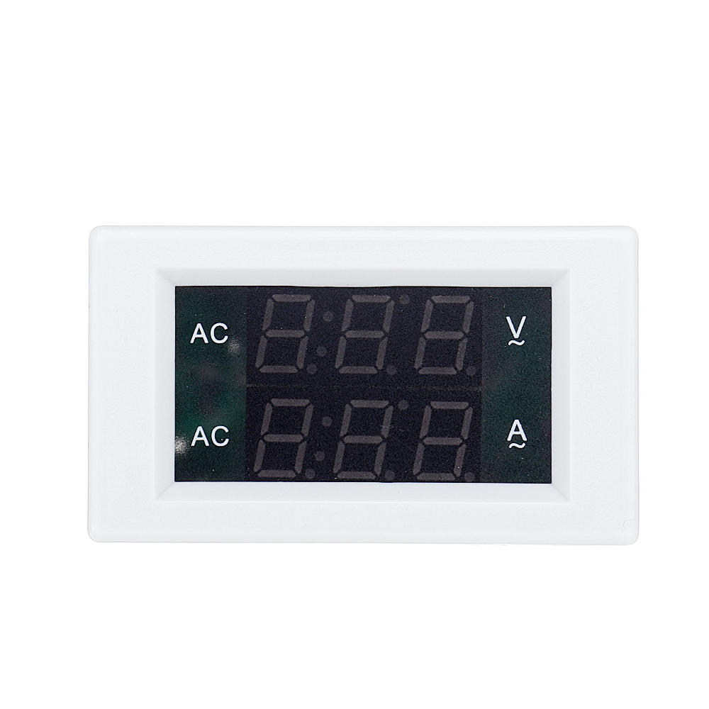 AC Three-phase 500V 100A LED Dual Display AC Voltmeter Current Meter Digital Display