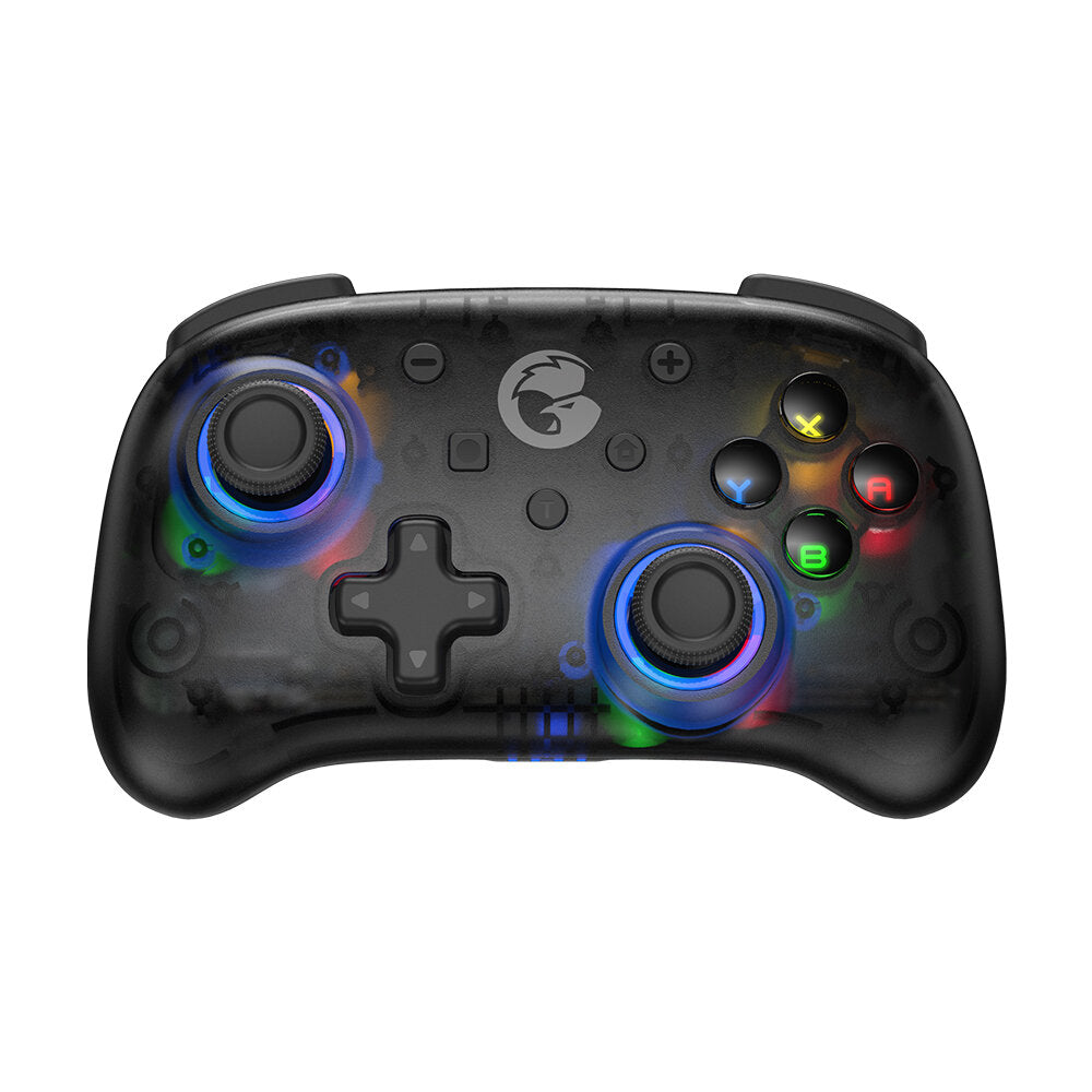 Mini Wireless Wired Bluetooth Light Game Controller Gamepad with Turbo for Switch Android for iOS Windows