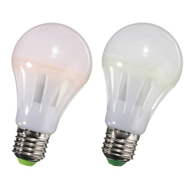 E27 4W COB Globe Light Bulb Warm White/White Non-dimmable 85-265V
