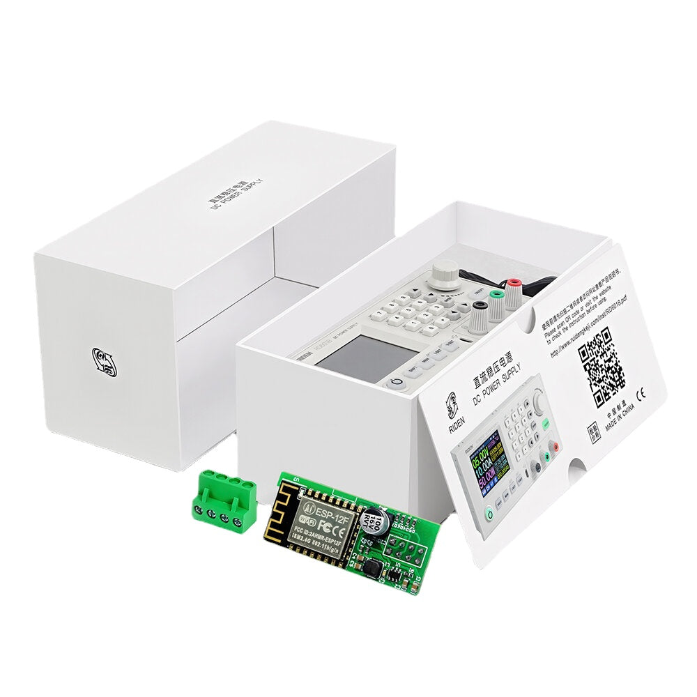 RD6018 RD6018W USB WiFi DC to DC Voltage Step Down Power Supply Module Buck Converter Voltmeter Multimeter 60V 18A 1080W