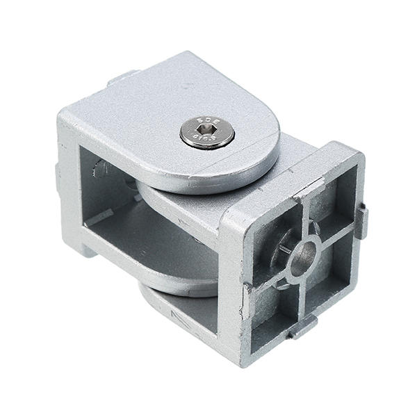 Zinc Alloy Hinge Adjustment Angle Connector for 3030 Aluminum Profile