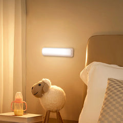 2 in 1 LED Night Light Flashlight Wireless Closet Carbinet Light Motion Sensor Automatic Opening Dimmable