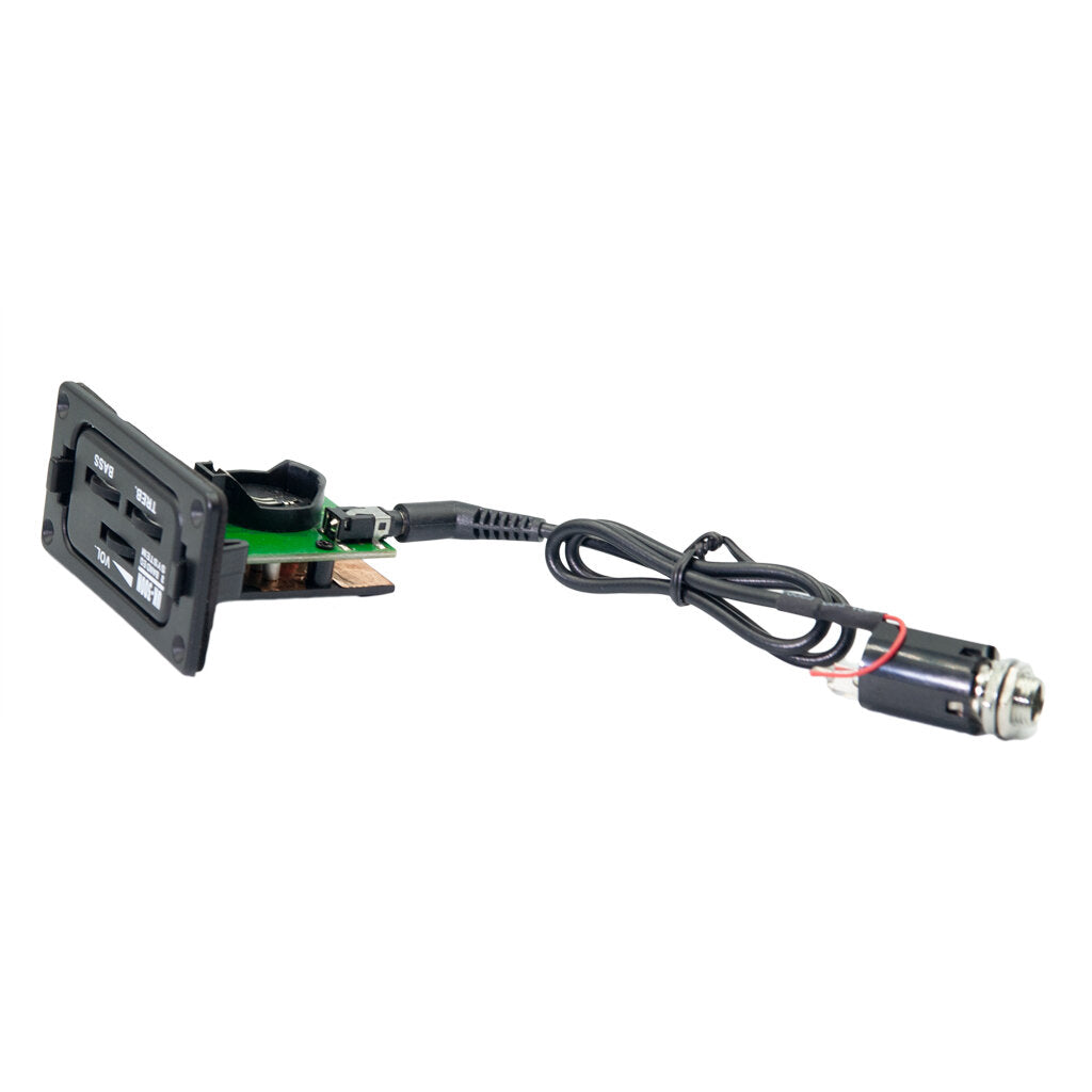 2 Band Guitar Pickup Equalizer EQ Piezo Preamp Pickup
