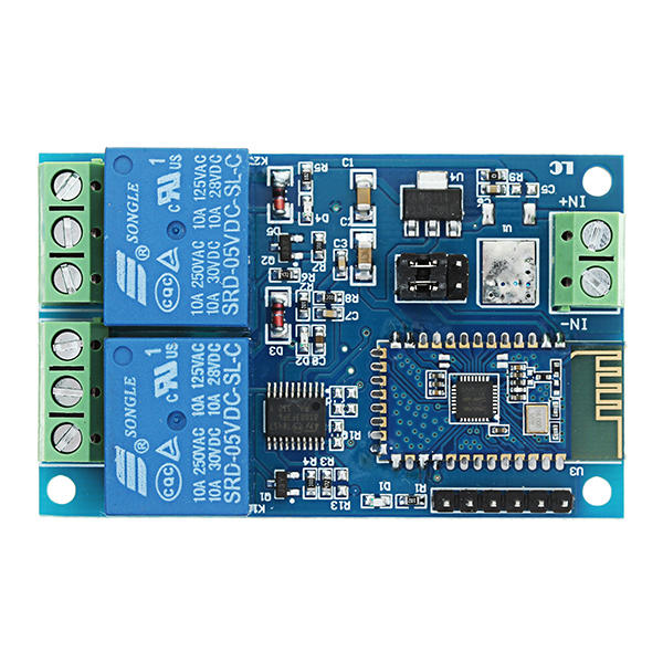 5V Dual Bluetooth Relay Internet Of Things Smart Home Mobile APP Remote Switch
