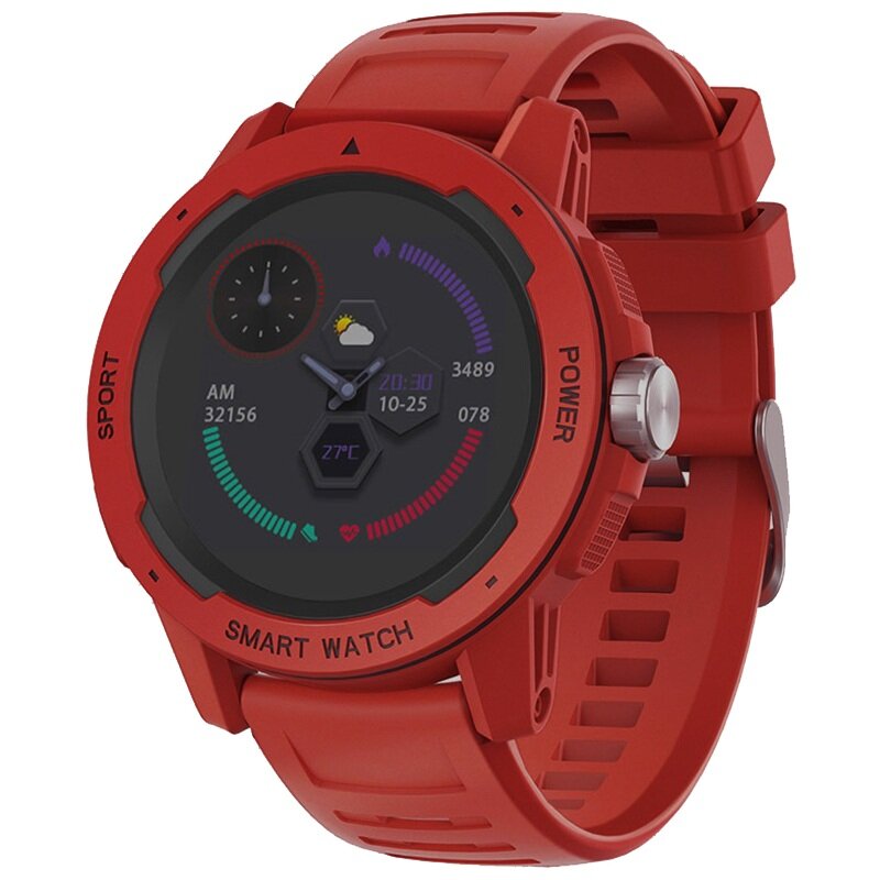 1.4 inch IPS Touch Screen Music Control Multiple Sports Modes HR Blood Oxygen Monitor 25 days Standby IP68 Waterproof BT5.0 Sport Smart Watch