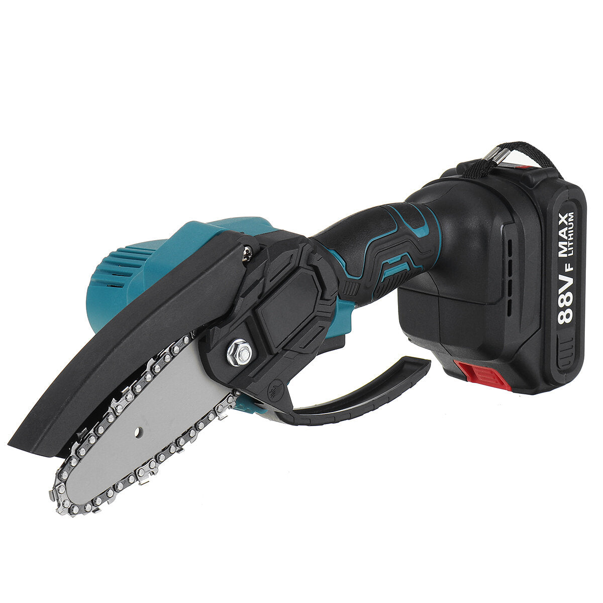 4" 88VF Cordless Electric Chainsaw Rechargeable Woodworking Saw Wood Cutter