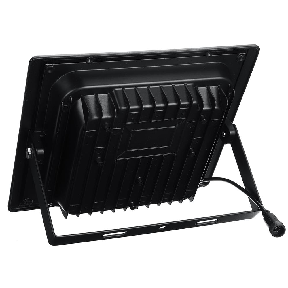 Bright Solar Powered 100 LED Flood Security Light Dimmable with Remote Controller for Garden Wall Outdoor