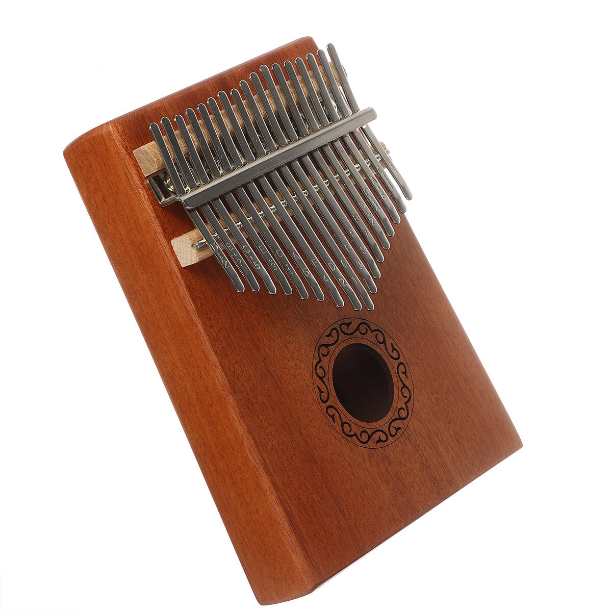 17 Key Kalimba Thum Finger Piano Beginner Practical Wood Musical Instrument Kit