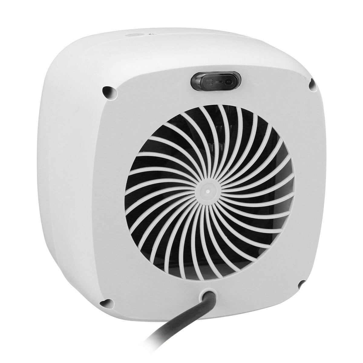 400W Mini Desktop Electric Heater with Negative Ion, Low Noise for Home/Office