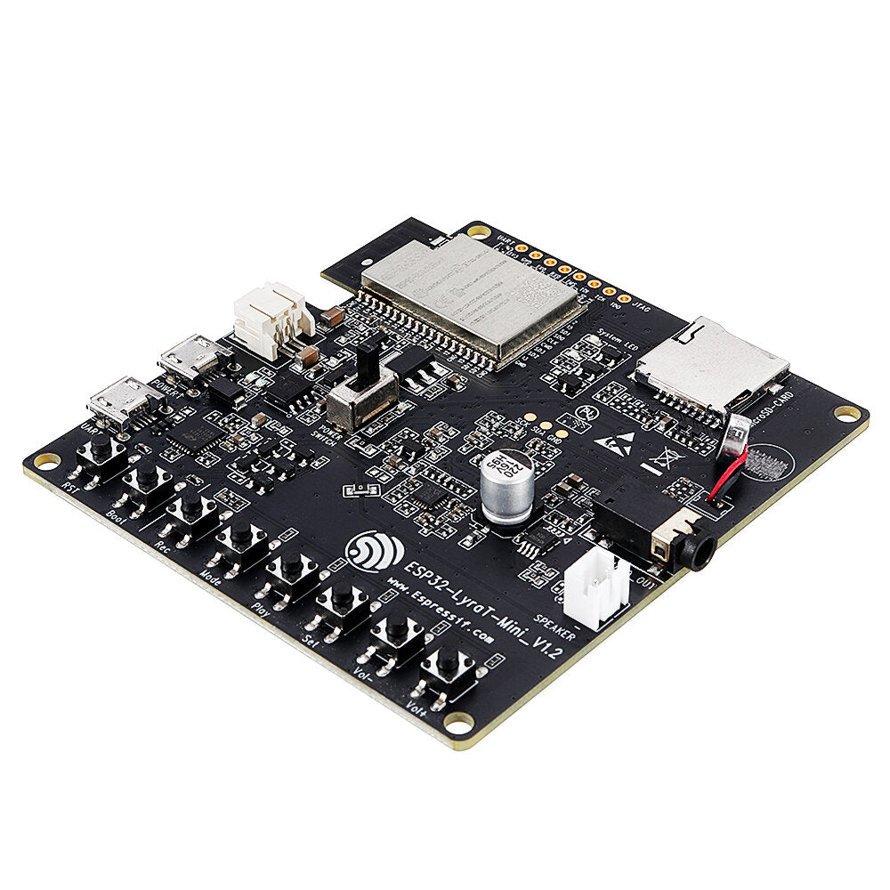 Mini Audio Development Board with ESP32 USB-UART Microphone