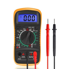 Electrician Multimeter with Digital Display Testing Current Resistance Voltage