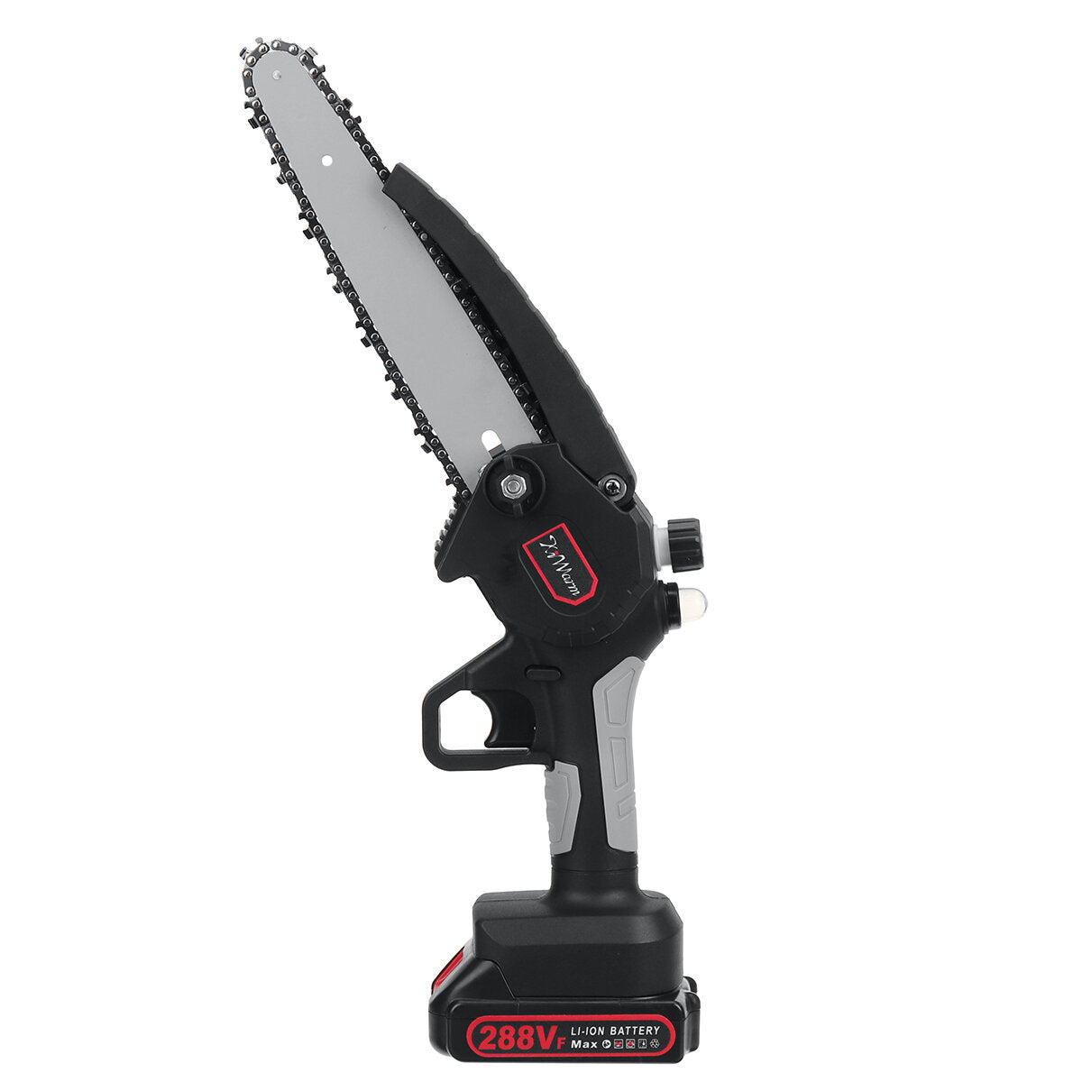 8 Inch Portable Electric Saw Pruning Chain Saw Rechargeable Woodworking Power Tools Wood Cutter