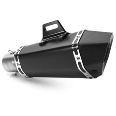 36mm-51mm Motorcycle Aluminum Full Exhaust Muffler Pipe System Universal