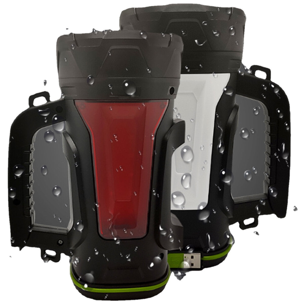 800LM LED Searchlight LED USB Searchlight 3 Modes Spotlight Flashlight Work Light