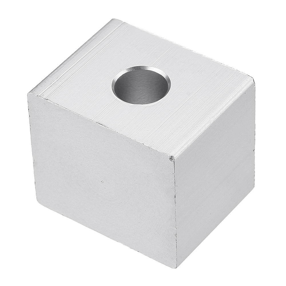 Lead Screw Nut Housing Bracket 35x35x28mm Aluminum Alloy Housing for T8 Lead Screw
