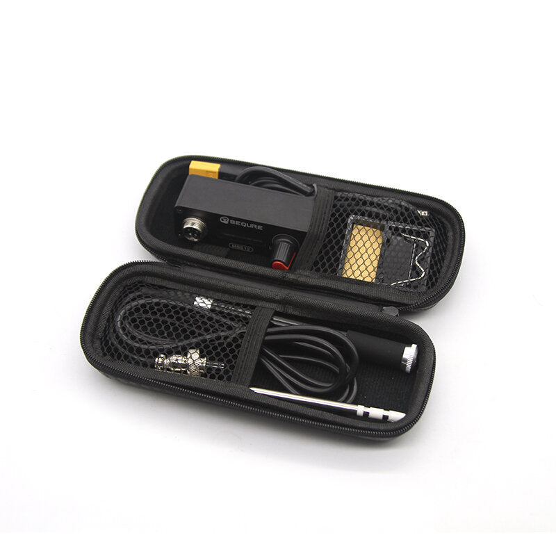 Mini 0.91 inch OLED Soldering Station Compatible with T12 Soldering Iron Tips Supports PD3.0/3S-6S/12V-25V Power Supply