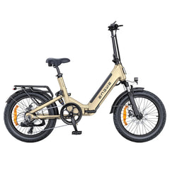 Electric Bicycle 13.5Ah 48V 250W Motor Recommended Top Speed 25KM/H 20 Inches Tire Electric Bike 135km Mileage Max Load 150Kg