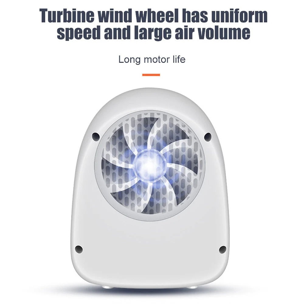 500W Portable Mini Ceramic Space Heater Fan