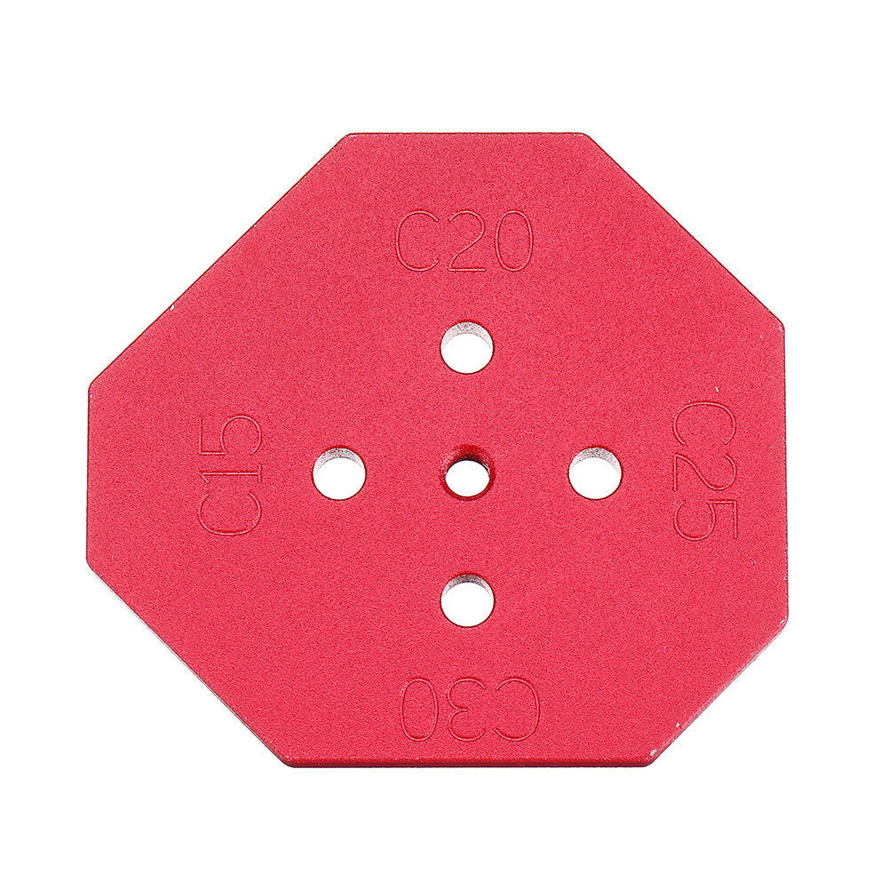 Quick Change Wood Panel Radius R15/R20/R25/R30/C15/C20/C25/C30 Quick-Jig Router Table Bits Jig Aluminum Alloy Corner Template Woodworking Tool