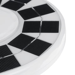 128 LED Flag Pole Solar Power Automatic Light Night Super Bright Flagpole Light