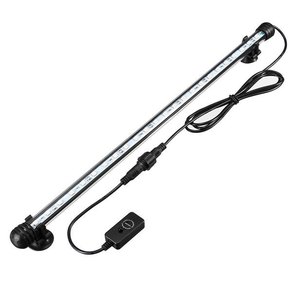 4.5W 60CM Submersible Remote Control/Button 60CM 30 LED RGB Night Lamp for Aquarium Tank Fish Pond