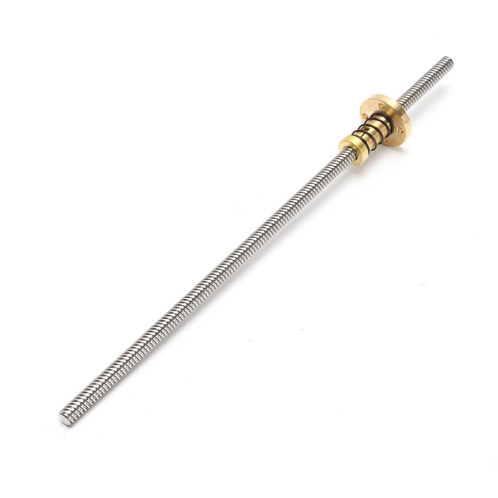 T8 300mm Lead Screw 8mm Lead with Anti-Backlash Nut CNC Parts