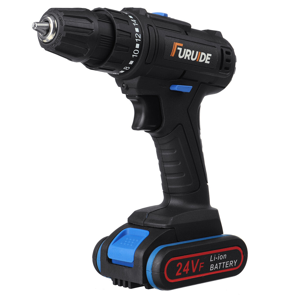 12V 3900mAh 2 Speed Electric Cordless Drill Driver Power Tool w/ Bits Set & Battery