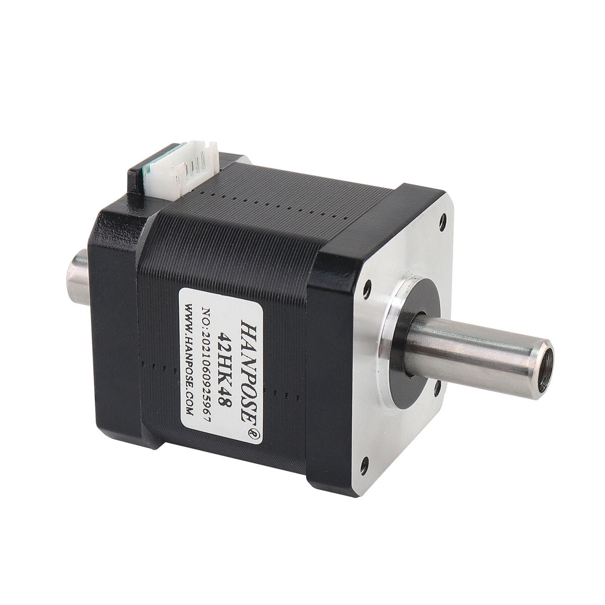 Double Shaft 42 Motor 4-lead 42HK34 42HK40 42HK48 42HK60 Hollow Biaxial Motor for CNC Router Engraving Milling Machine
