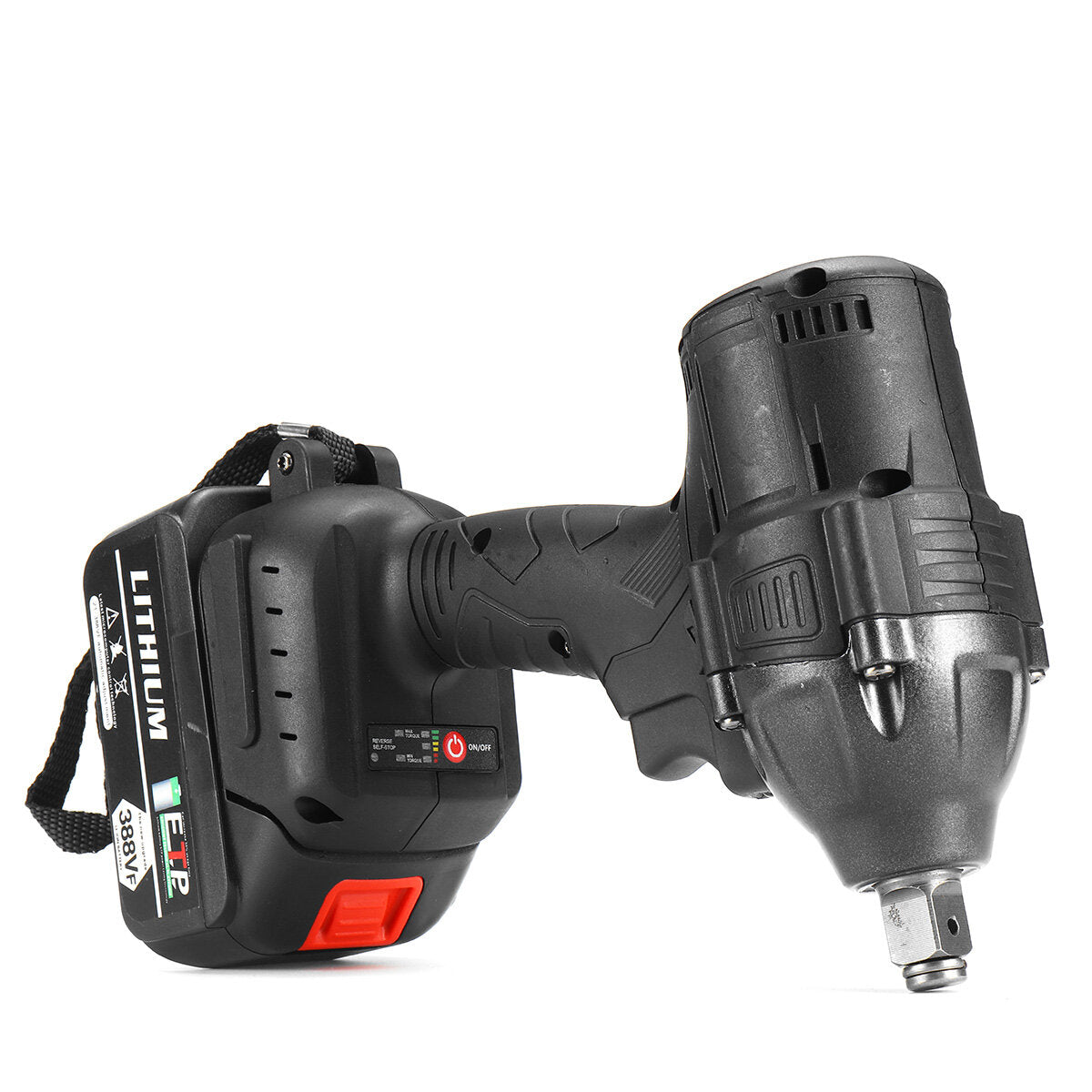 388VF 22890mAh Brushless Electric Wrench Cordless Impact Wrench Drill For 18V Makit Battery