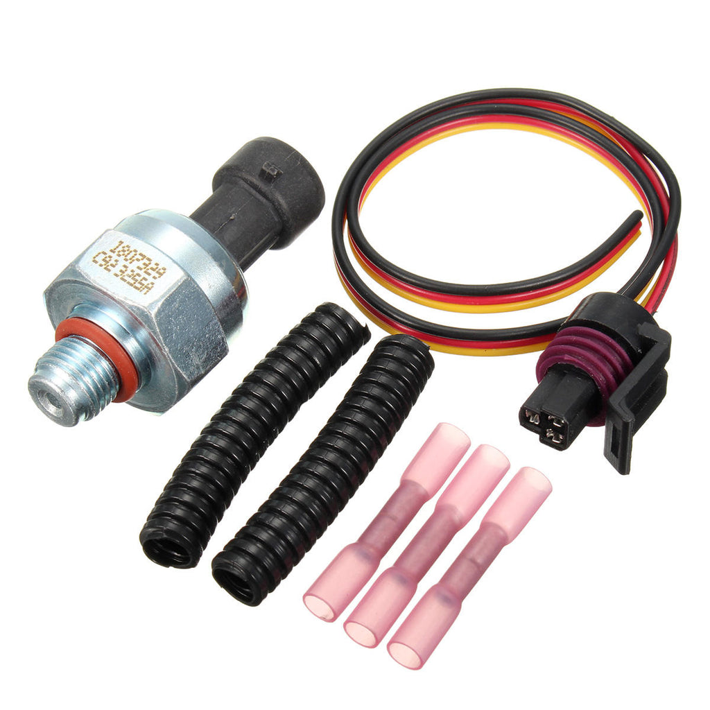 Power stroke Oil Injection Control Pressure Sensor With Connector Kit For Ford E-350 450 550 F750