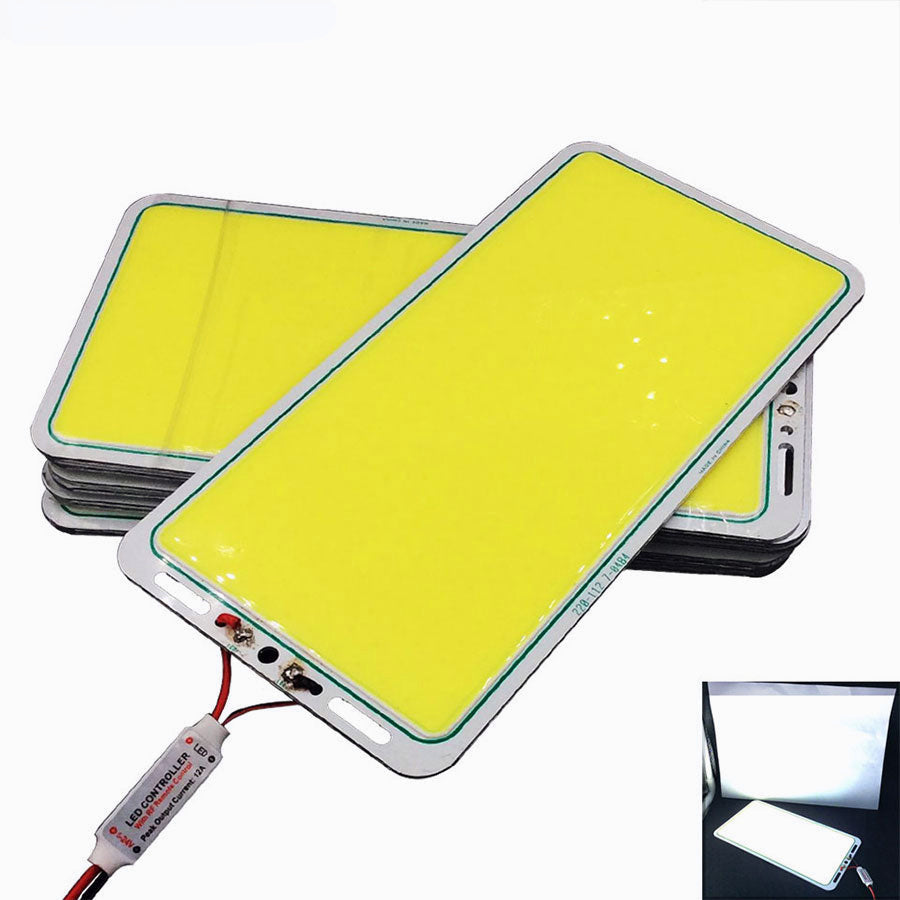 Ultra Bright 70W Flip LED COB Chip panel Light 12V DC Fishing Rod Lamp Cold White for Outdoor Camping Lighting Bulb