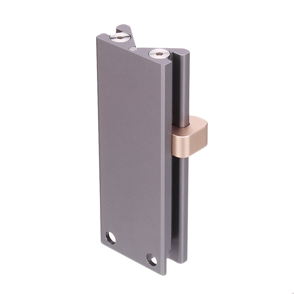 3-in-1 Multifunction Measuring Gauge for Drill Depth, Angle & Table Saw Height - Aluminum Alloy, Metric & Inch Scale