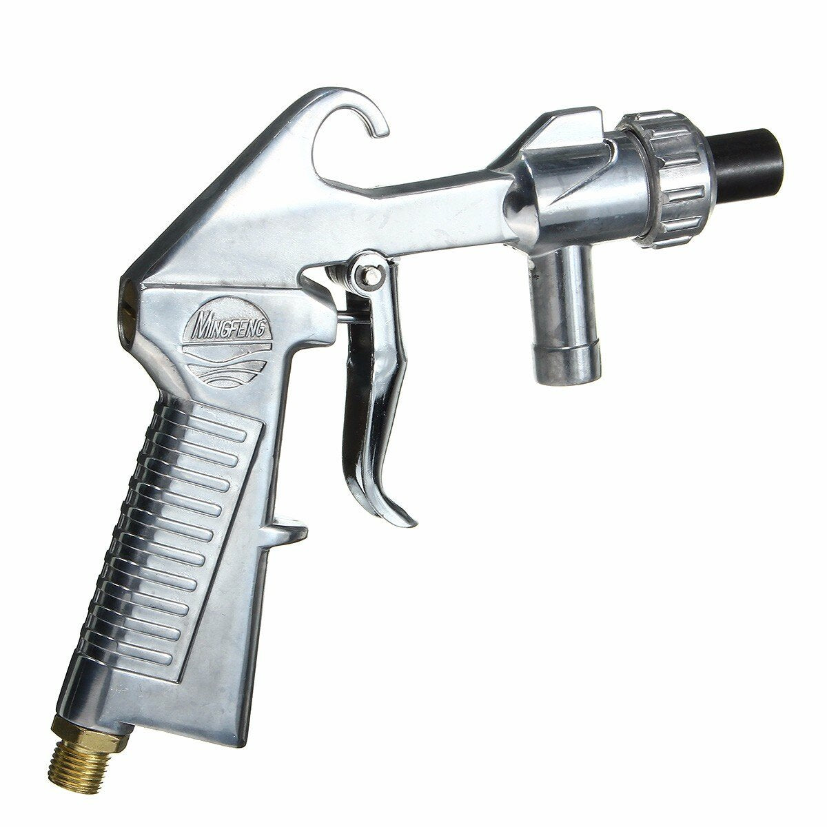 Industrial Air Sandblaster Kit Sandblaster Grit Blasting with 3 Ceramic Steel Nozzles