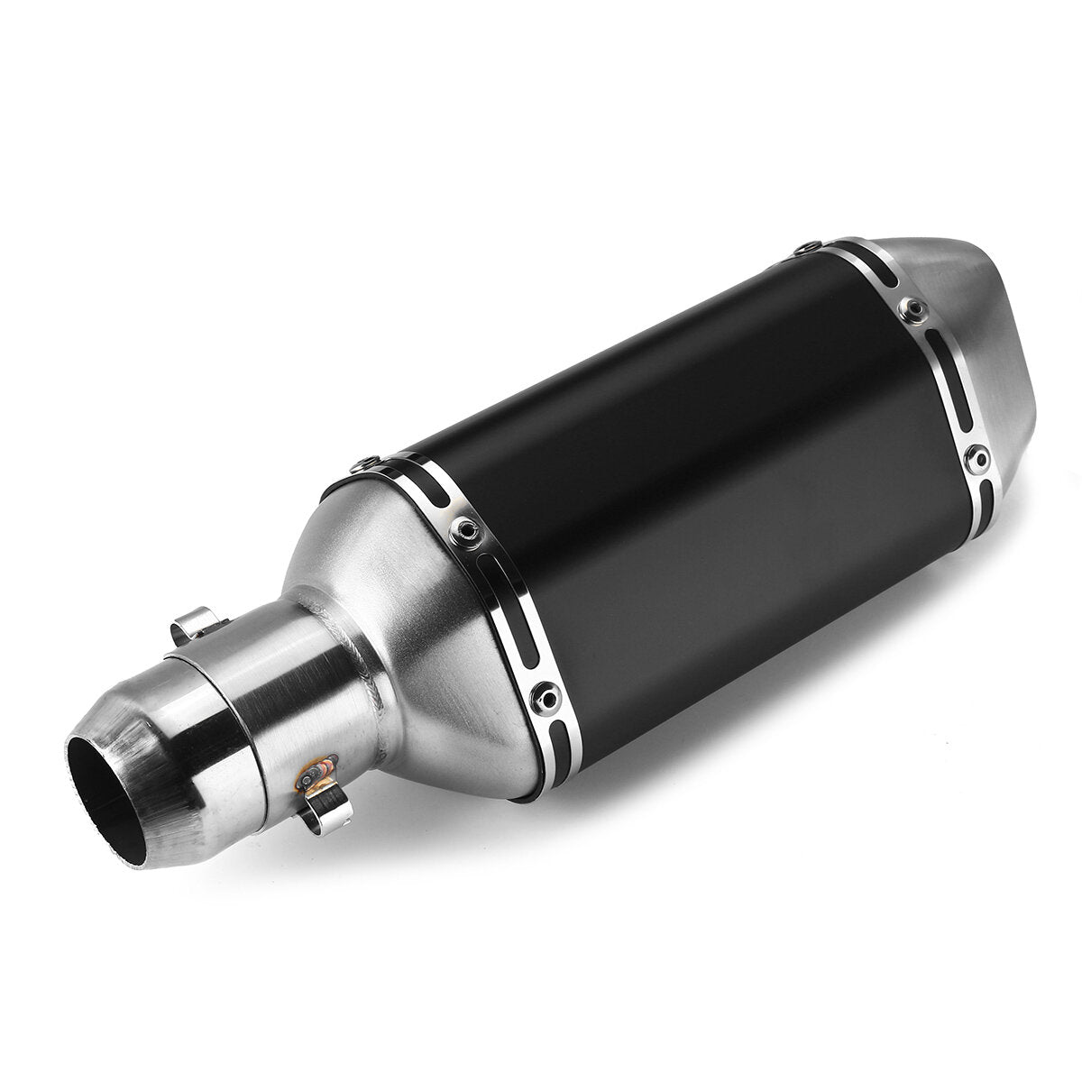 38-51mm Motorcycle Signal Outlet Exhaust Muffler Tail Pipe Kit Universal 310mm