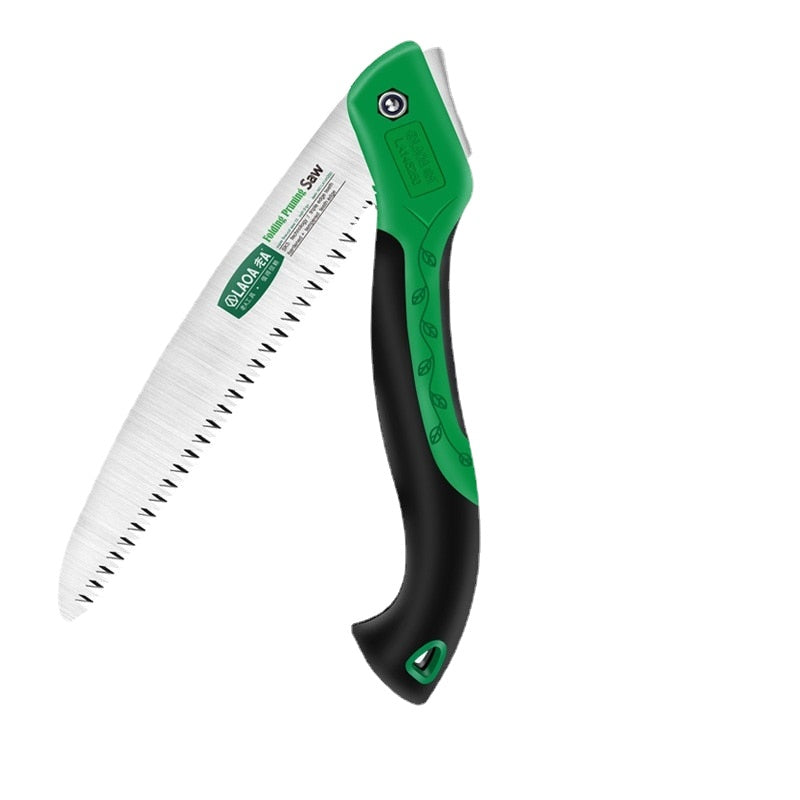 Camping Saw Foldable Portable Secateurs Gardening Pruner 10 Inch Tree Trimmers Garden Tool for Woodworking Folding Hand Saw