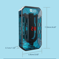 25w/50w/100w/150w Mini Aquarium Heater Submersible Fish Turtle Tank Heater Rod Low Water Level
