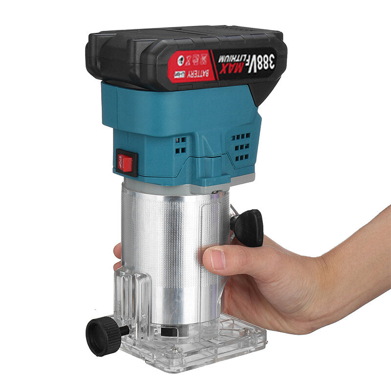 Brushless Rechargeable Electric Trimmer Multifunctional Wood Trimming Machine For Makita 18V Battery