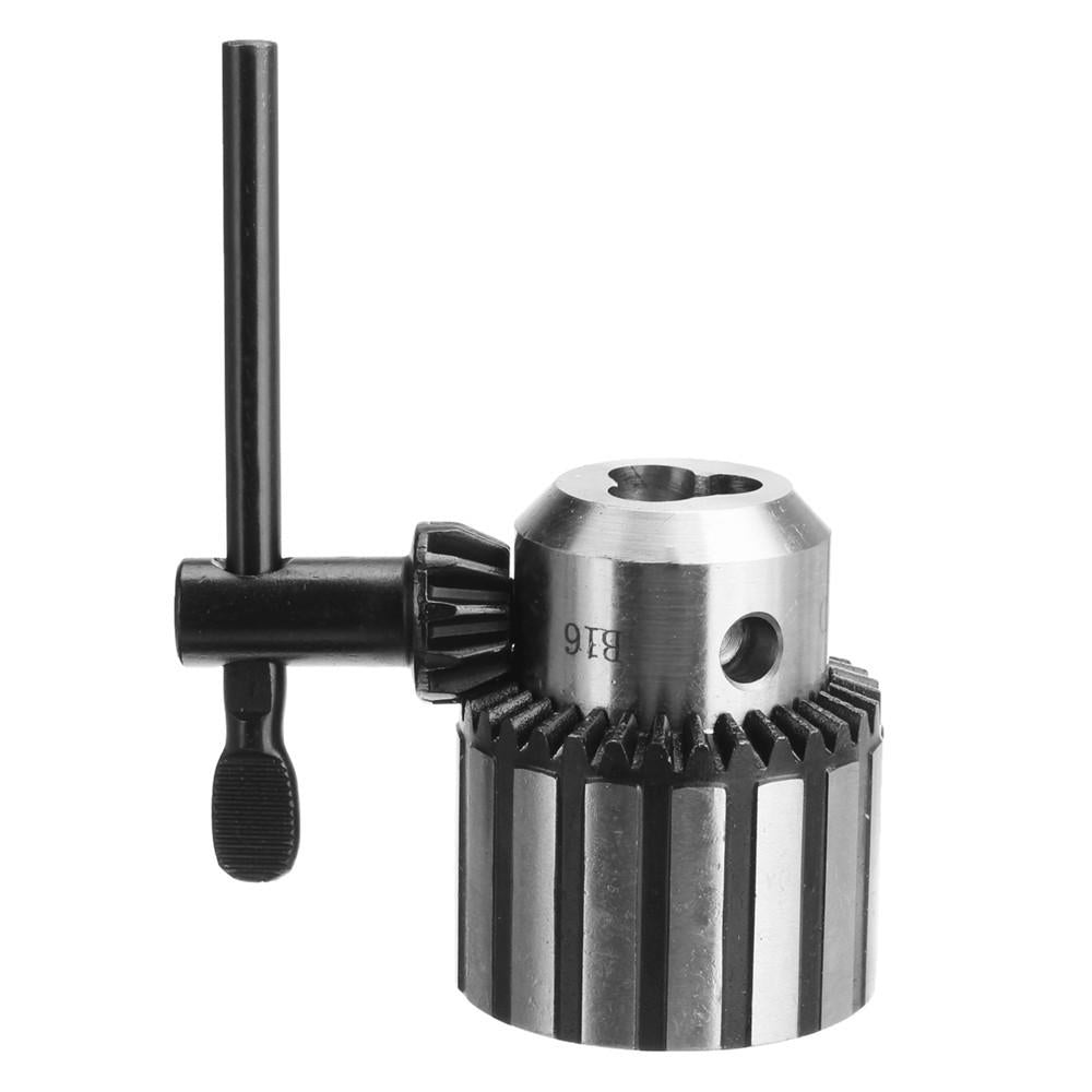B16 0.5-13mm Key Type Lathe Drill Chuck Taper Lathe Tool