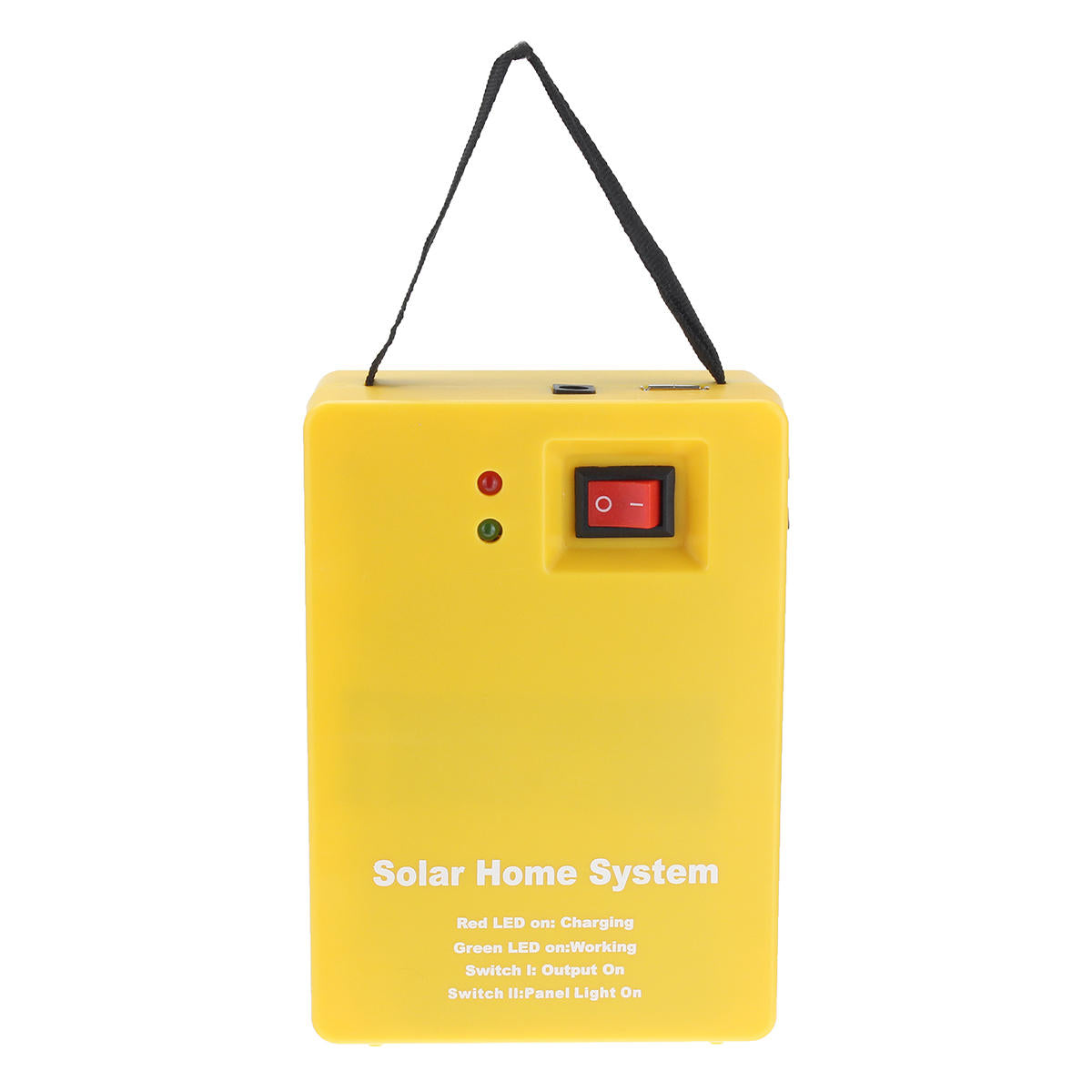12V DC Solar Panels Lighting Charging Generator Home Outdoor Energy Solar Powered System