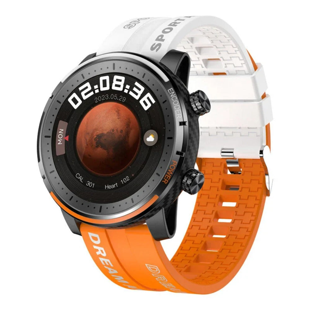 1.3" HD Smart Watch: ECG, PPG, Heart Rate, Blood Pressure, SpO2, Sleep Monitor, NFC, Bluetooth Call, IP67 Waterproof, Multi-sport Modes