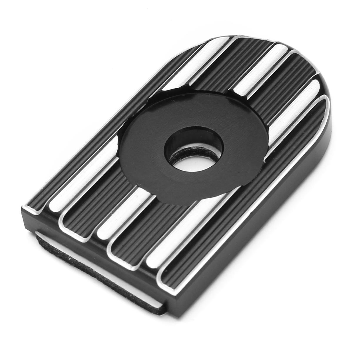 CNC Beveled Seat Bolt Tab Screw Mount Knob Cover Set