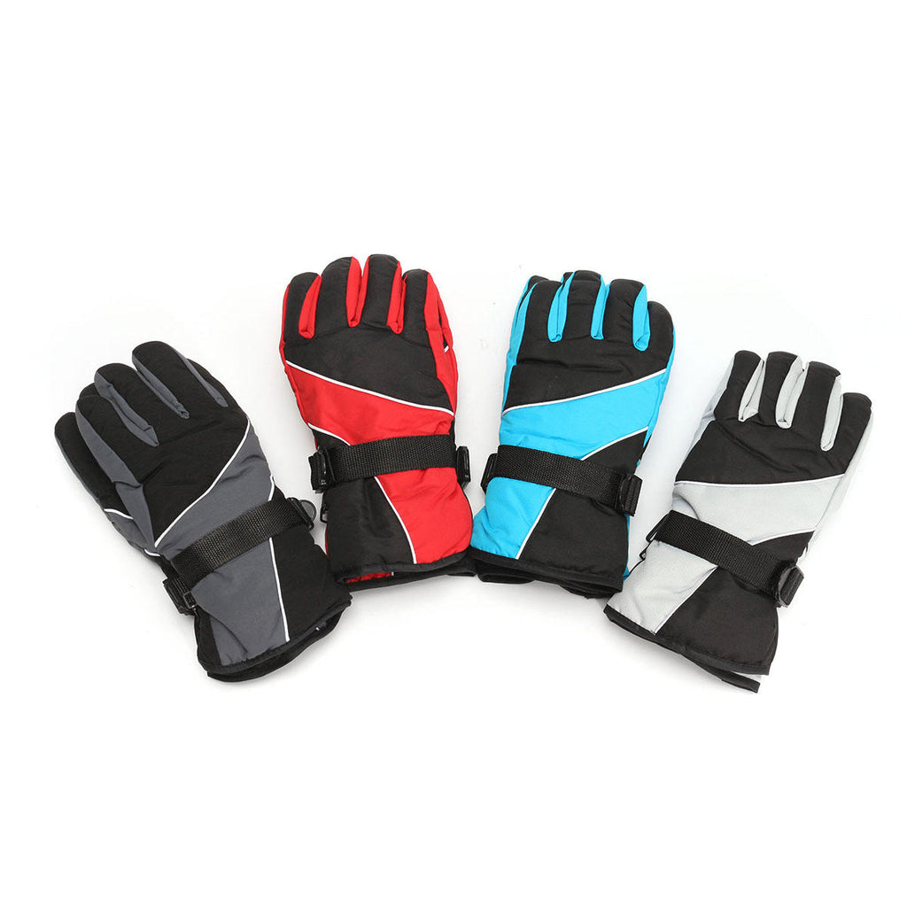Winter Motorcycle Bike Racing Skiing Skating Gloves Waterproof Windproof